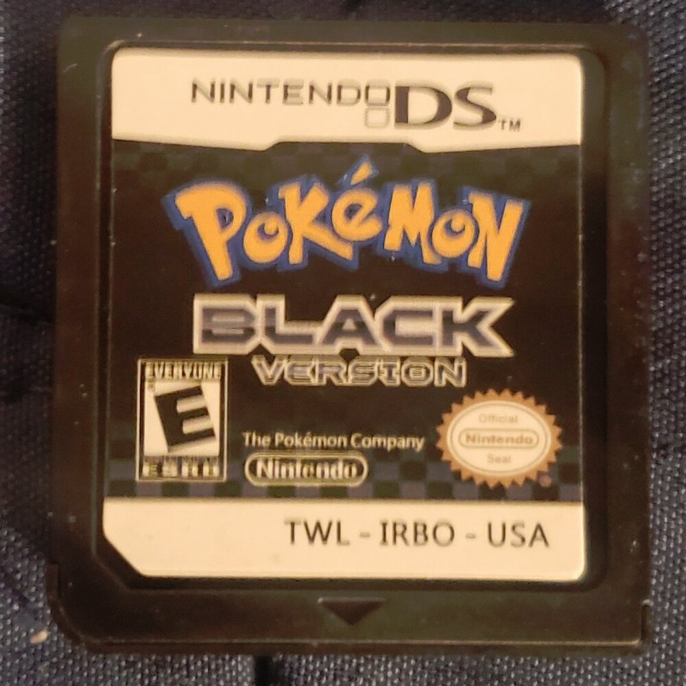 Pokemon Black 1 Video Game Nintendo DS